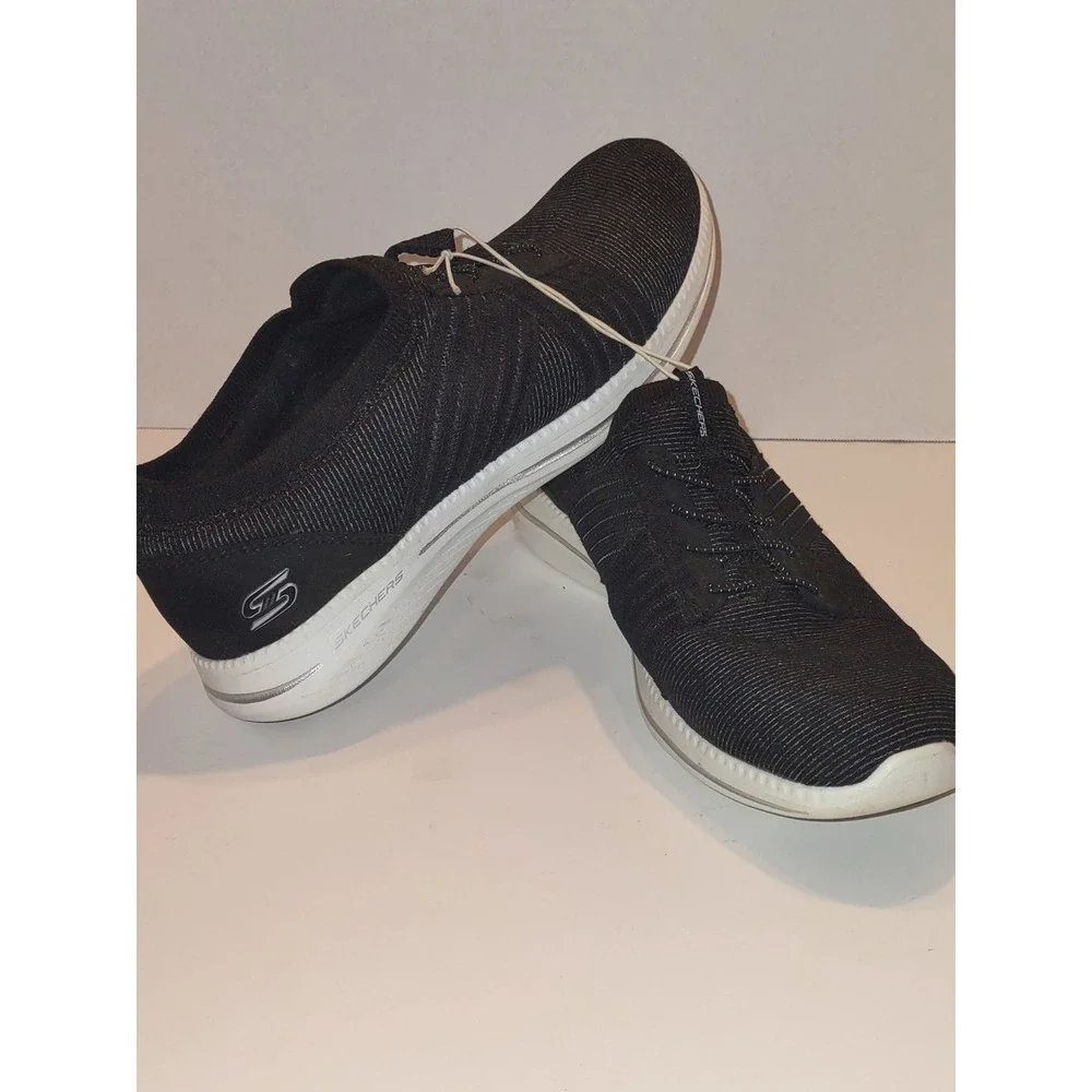 Skechers Womens City Pro Easy Moving Sneakers US 7.5 Black 23748S Excellent